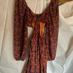 Lulus long sleeve mini dress